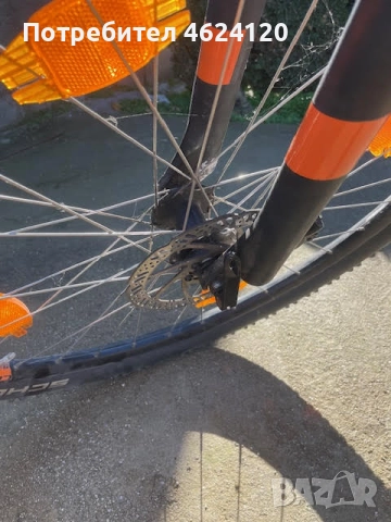 Планински велосипед Cube 29 цола, 24 скорости, снимка 4 - Велосипеди - 52788978