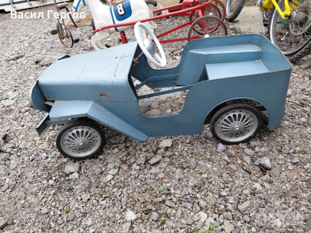 Колички с педали, снимка 4 - Антикварни и старинни предмети - 53394658