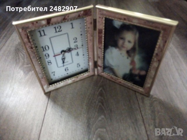 Часовник с рамка за снимка, снимка 10 - Други - 43091136