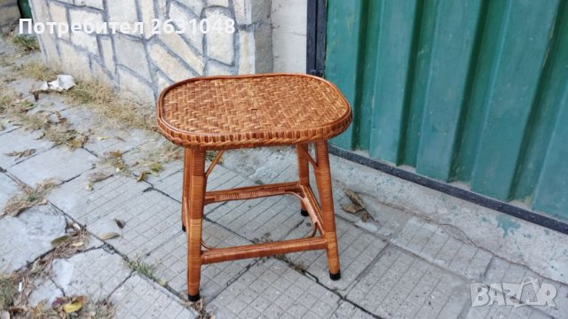 плетена ратанова маса, снимка 5 - Други стоки за дома - 43019038