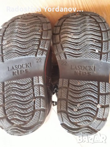 Детски боти естествена кожа Lasoski, снимка 5 - Детски боти и ботуши - 26453519