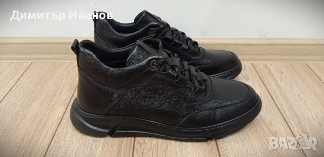 НОВИ! Мъжки обувки, естествена кожа, номер 42, снимка 3 - Ежедневни обувки - 43416458