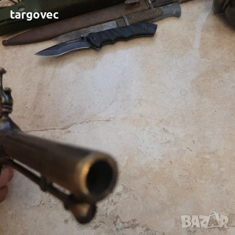 идеален подарък реплика на капсулен пищов пиратски пищов, снимка 5 - Антикварни и старинни предмети - 50559683