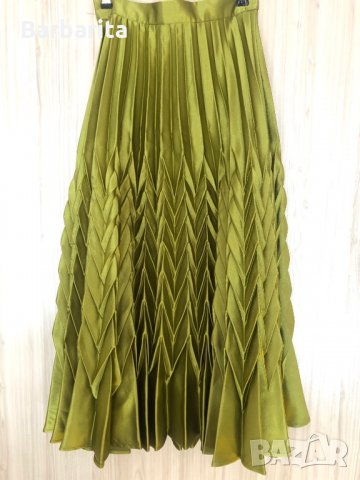 Плисирана пола S/M, снимка 5 - Поли - 27336436