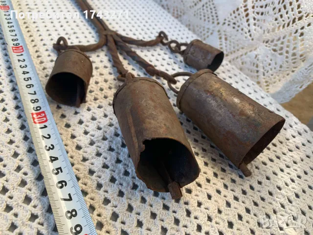 Стари звънци, снимка 2 - Антикварни и старинни предмети - 48717301