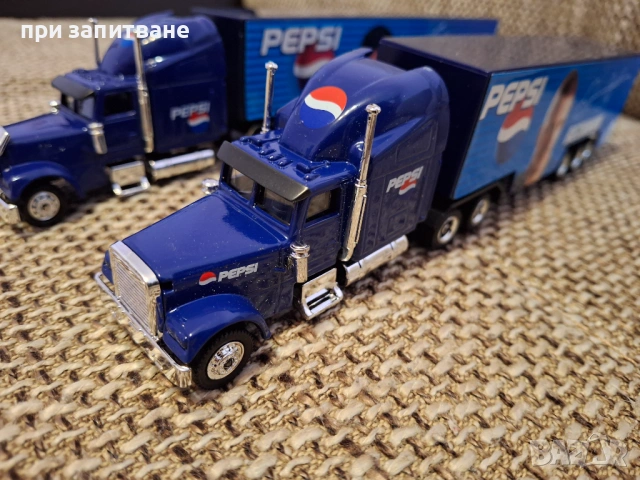 Камиончета рекламни Pepsi, 2 бр., обща цена, снимка 8 - Колекции - 48261203