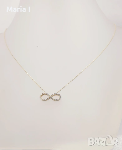 Дамски златни колиета, снимка 4 - Колиета, медальони, синджири - 53558176