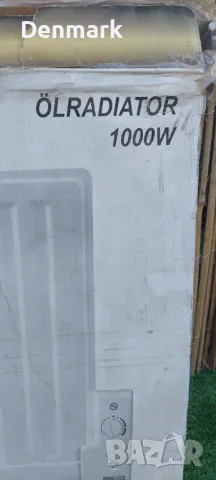 Маслен радиатор 1000W нов, снимка 3 - Отоплителни печки - 47930173