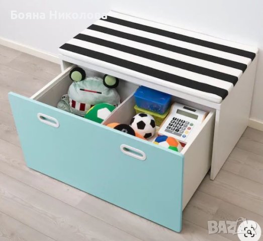 Пейка/ракла/детска масичка, многофункционално, Stuva, Икеа, снимка 7 - Мебели за детската стая - 42971657