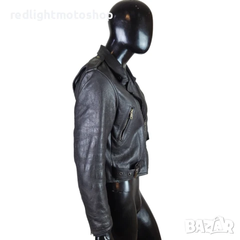📌 5264 Мъжко кожено яке | Рокерия | Размер L | 100 лв., снимка 2 - Аксесоари и консумативи - 50888830