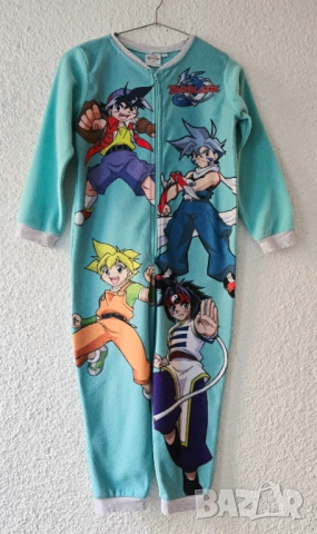 Гащеризон пижама BEYBLADE 7-8 години, снимка 2 - Детски пижами - 52486184