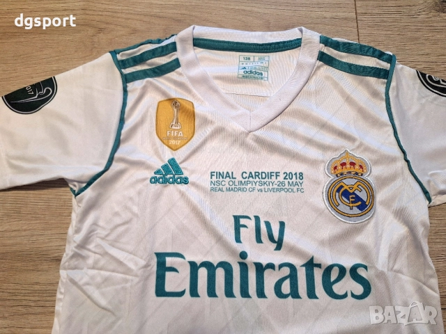 Детски екип на Кристиано Роналдо #РЕАЛ М #ретро модел!, снимка 4 - Футбол - 52490555