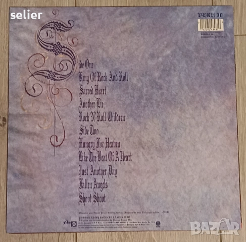 Dio  ‎– Sacred Heart Издание 🇬🇧 UK 1985г Състояние на винила:NEAR MINT Състояние на обложката:VG+ , снимка 2 - Грамофонни плочи - 52829130