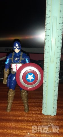 Екшън фигура на Капитан Америка 15 см-20 лв, снимка 1 - Фигурки - 43294096