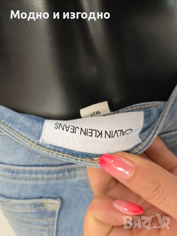 Дънки Calvin Klein, снимка 3 - Дънки - 51769970