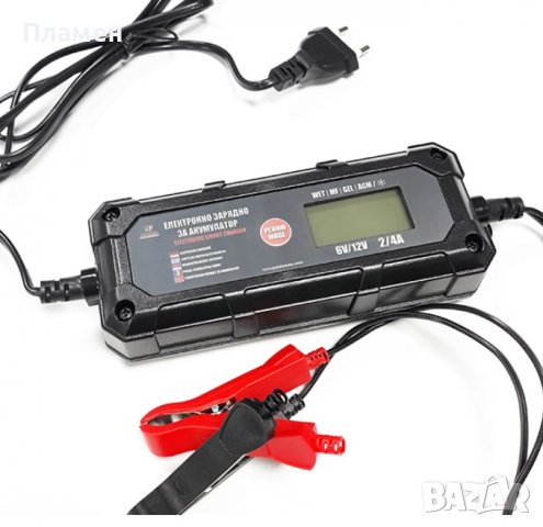 Импулсно електронно зарядно устройство за акумулатори 2/4 A 6/12 V SPW4DVL, снимка 2 - Аксесоари и консумативи - 34561300