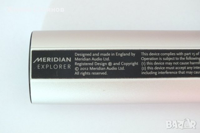 USB DAC Meridian Explorer, снимка 3 - Други - 37441013