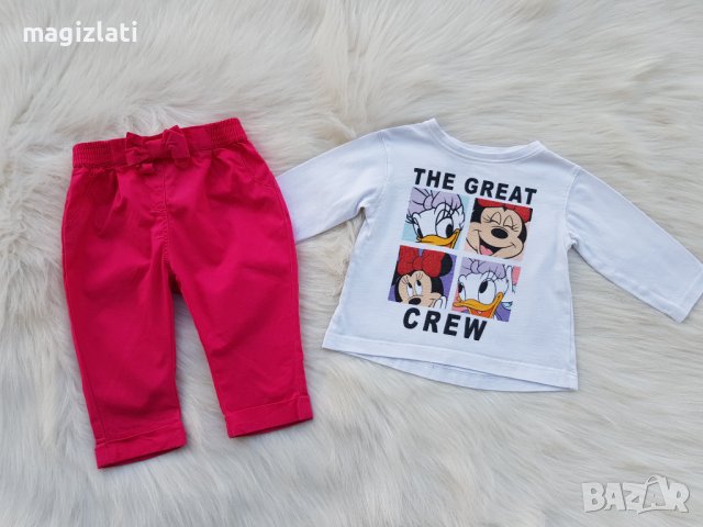 Бебешка блуза Zara и панталон 68-71см., снимка 7 - Бебешки блузки - 40452873