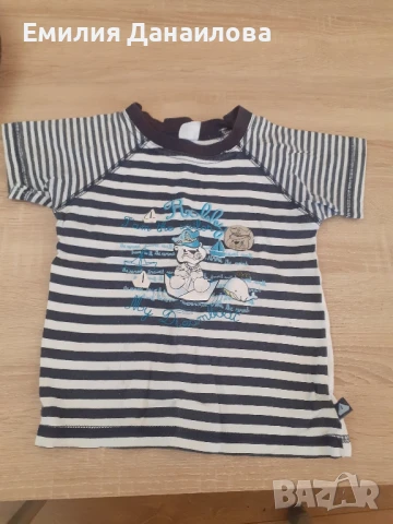 Продавам детски памучни блузки за момиче или момче на 1-2 години.  