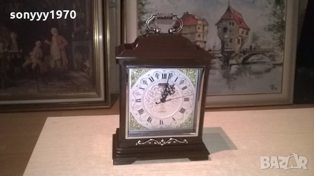 ANTIK rhylhm-NO 3125 japan-бакелитов часовник-внос швеция-27x17х9см, снимка 5 - Колекции - 26962054