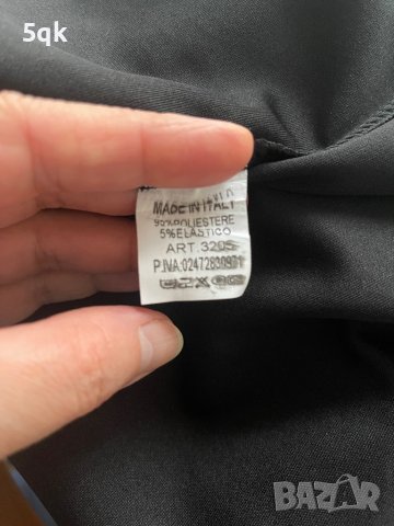 Черна италианска официална рокля, снимка 6 - Рокли - 40772204