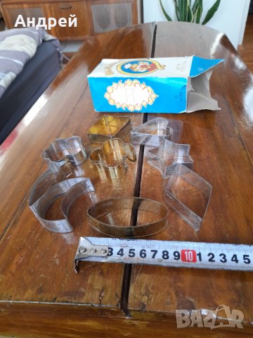 Стари форми за сладки,тесто #8, снимка 5 - Други ценни предмети - 35140811