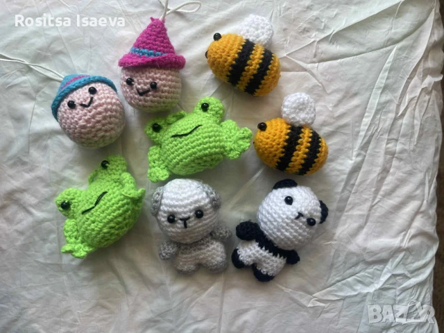Ръчно плетени играчки на цени от 1 до 3 лв., снимка 3 - Други - 51364268
