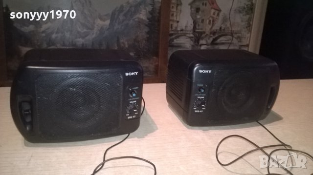 sony srs-67-активни тонколони-18х13х12см-внос швеицария