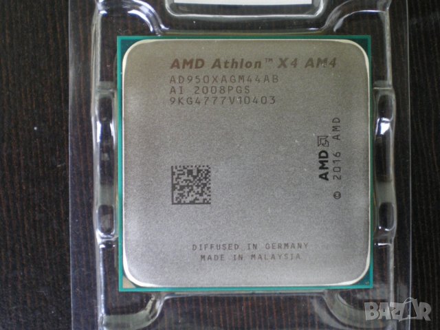 Процессор AMD Athlon X4 950 /3.5GHz -AD950XAGM44AB Socket AM4 , снимка 2 - Процесори - 43119764