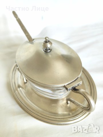 Изключително Красив Изящен Старинен Сребърен Италиански Аристократичен Съд , снимка 11 - Други ценни предмети - 40470711