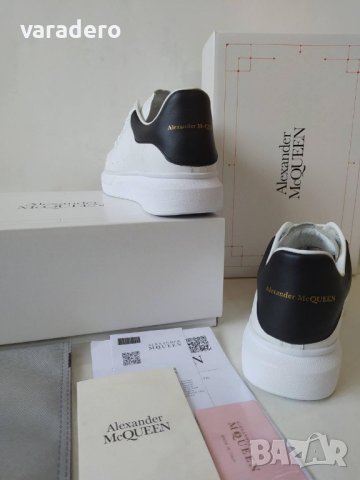 Мъжки маратонки 40-45 Естествена кожа Alexander Mcqueen , снимка 7 - Маратонки - 43535378