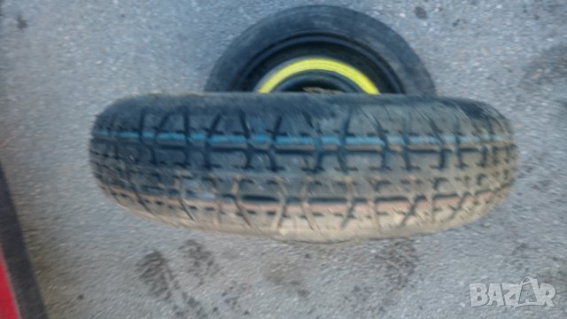 Резервна гума с джанта (патерица) DUNLOP,14",4x100, за Opel, Seat, VW, снимка 2 - Гуми и джанти - 28045446