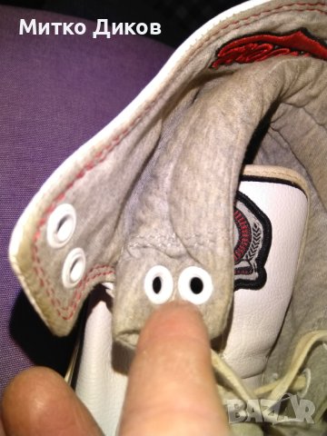 Converse All Star естествена кожа маратонки №37,5 стелка 24см унисекс, снимка 12 - Маратонки - 43049910