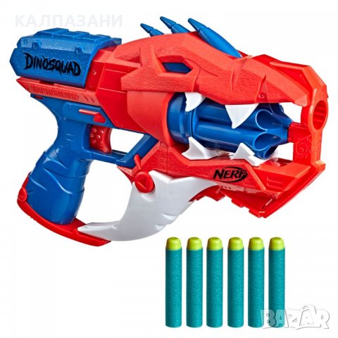 NERF DINOSQUAD бластер RAPTOR SLASH с 6 стрели F2475, снимка 3 - Други - 37166267