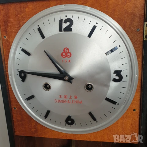 Стар стенен часовник, снимка 4 - Антикварни и старинни предмети - 50524644