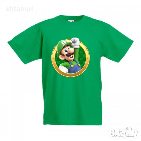Детска тениска Супер Марио Luigi 13, снимка 2 - Детски тениски и потници - 33089868