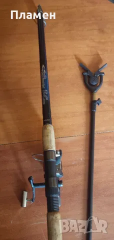 Въдица Robinson Bluebird T-Carp 390 см + макара Zebco Trophy RD 640, снимка 2 - Въдици - 50240237