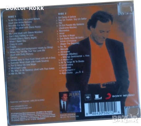 Julio Iglesias - The Essential (2 CD) 2014, снимка 2 - CD дискове - 43537837