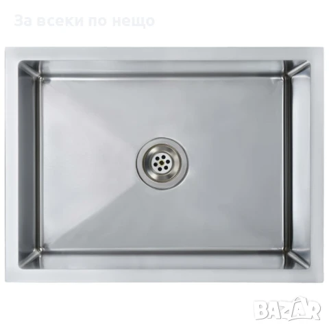 Ръчно Изработена Кухненска Мивка С Цедка, Неръждаема Стомана Код P829