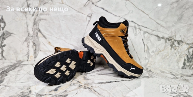 Puma Мъжки Меки И Топли Зимни Кубинки Пума - 2 Налични Цвята Код P1516, снимка 4 - Мъжки боти - 52339104