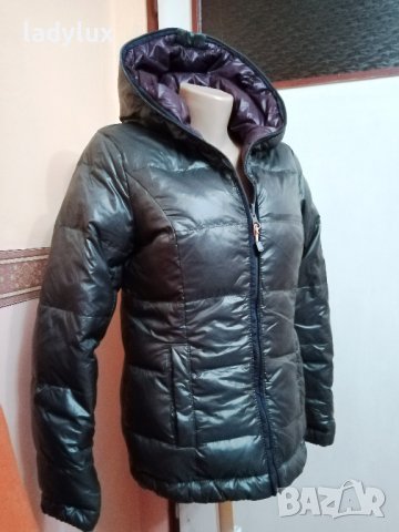 Tom Tailor Denim, Двулицево, Оригинално, с Гъши Пух, Размер S/M. Код 2108, снимка 6 - Якета - 43467461