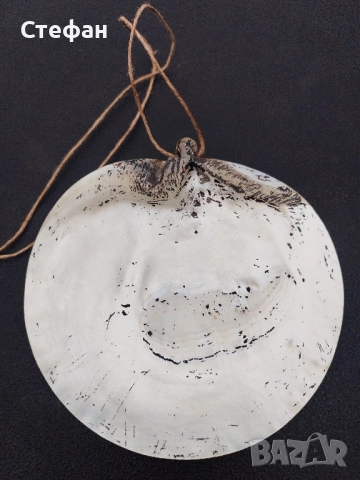 Стара седефена панагия., снимка 2 - Антикварни и старинни предмети - 52677220