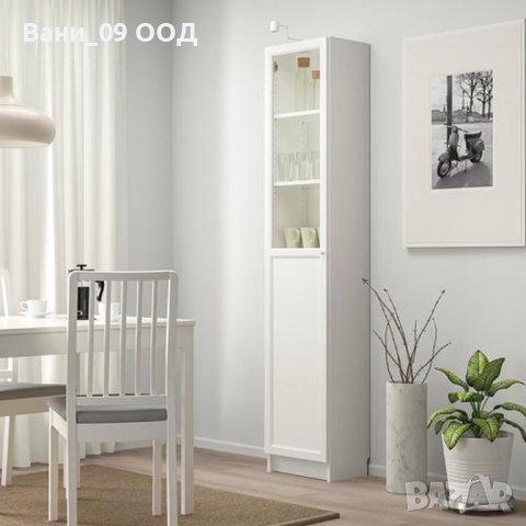 202см! Винтидж витрина в тъмнокафяв цвят , снимка 8 - Секции и витрини - 43914967