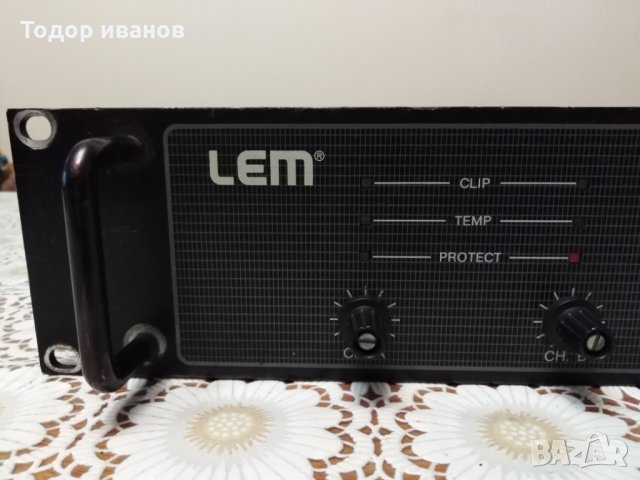LEM-2-220,power amplifier, снимка 2 - Ресийвъри, усилватели, смесителни пултове - 27809471