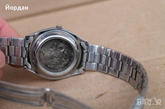 Часовник "Seiko 5'' автомат /37 мм/, снимка 8 - Мъжки - 44049731