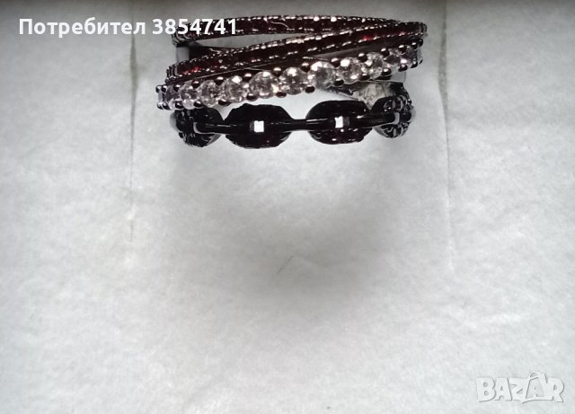 Сребърен пръстен, снимка 3 - Пръстени - 43698629