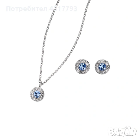 Дамски красив комплект с камъни 