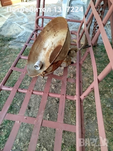 стара промишлена лампа, снимка 7 - Антикварни и старинни предмети - 51783722