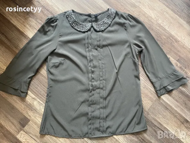 Тъмнозелена риза Vero Moda