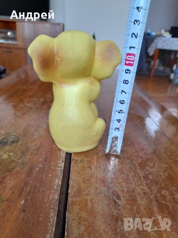 Стара гумена играчка Слон,Слонче #8, снимка 3 - Други ценни предмети - 44033387